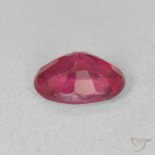 9,17 ctw natürlicher Rosaig-rot Rubin, Oval, VS