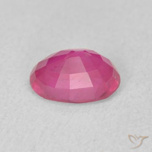 9,17 ctw natürlicher Tiefes Magenta Rubin, Oval, VS