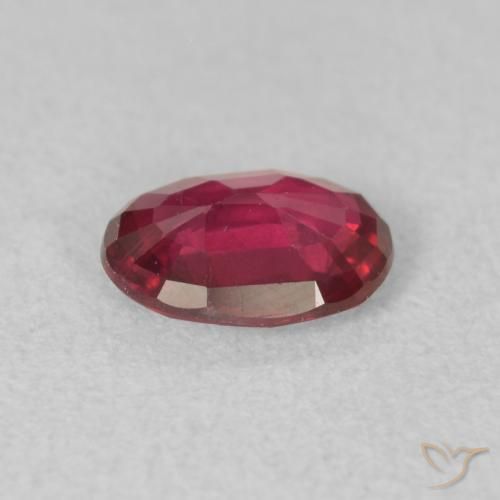 9,17 ctw natürlicher Marmelade Rot Rubin, Oval, VS