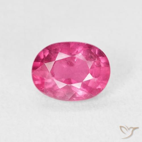 1.20ct Natürlicher pink Rubin, Oval, VS
