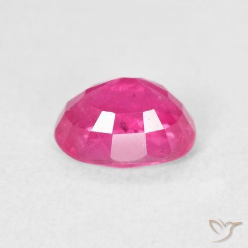 9,17 ctw natürlicher Tiefes Magenta Rubin, Oval, VS