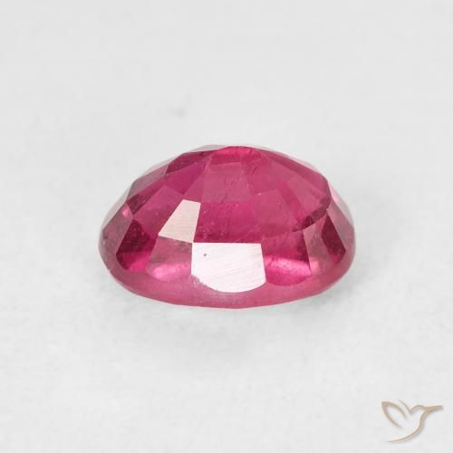 9,17 ctw natürlicher Dunkelpink Rubin, Oval, VS