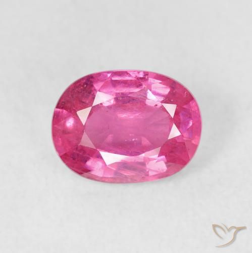 1.91ct Natürlicher pink Rubin, Oval, VS
