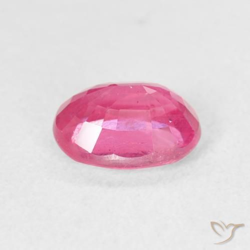 9,17 ctw natürlicher pink Rubin, Oval, VS