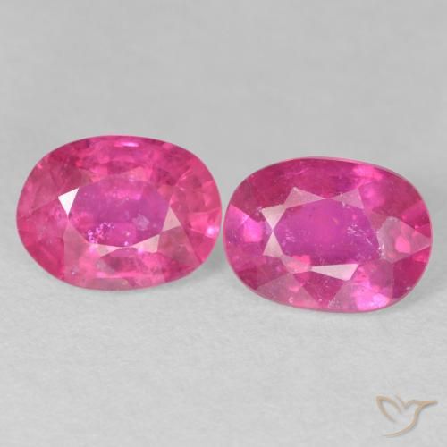 3.31ctw Natürlicher pink Rubin, Oval, VS-SI