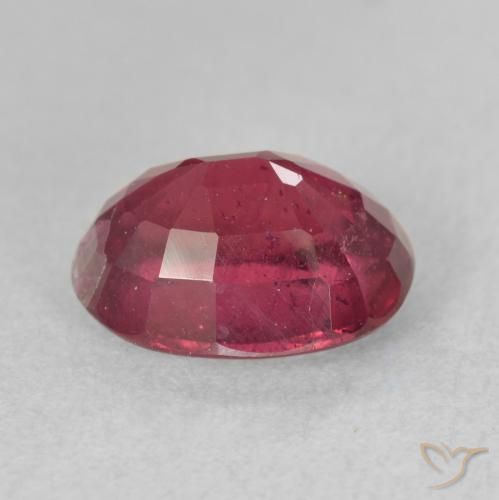 9,17 ctw natürlicher dunkelrot Rubin, Oval, VS-SI
