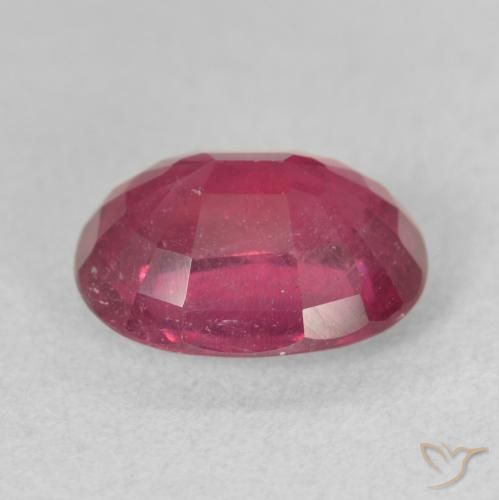 9,17 ctw natürlicher Mittelrot Rubin, Oval, VS-SI