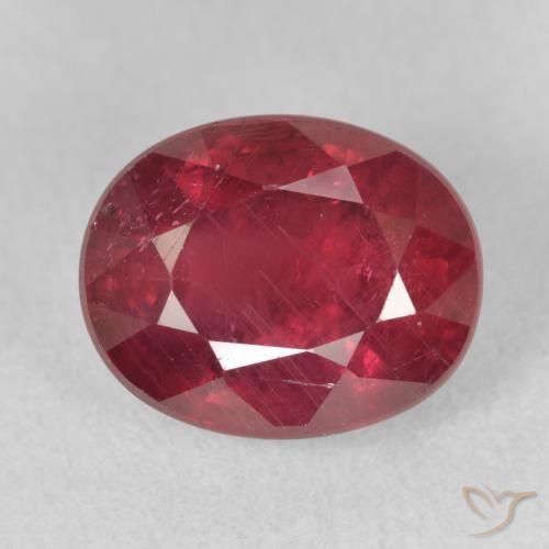 4.75ct Natürlicher Tiefrot Rubin, Oval, VS-SI