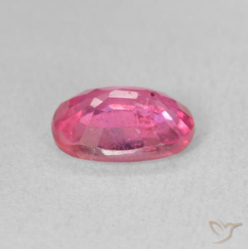 9,17 ctw natürlicher Medium Dark-Pink Rubin, Oval, VS-SI