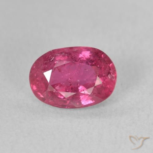 1.72ct Natürlicher pink Rubin, Oval, VS-SI