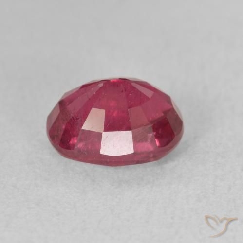 9,17 ctw natürlicher rötlich-rosa Rubin, Oval, VS-SI