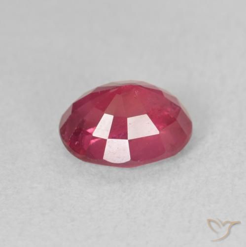 9,17 ctw natürlicher Rosaig-rot Rubin, Oval, VS-SI
