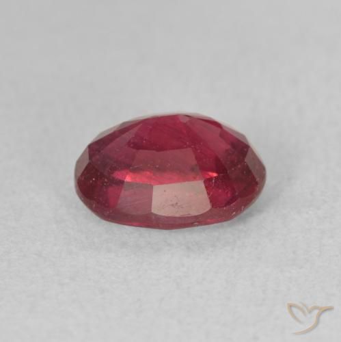 9,17 ctw natürlicher tiefrot Rubin, Oval, VS-SI