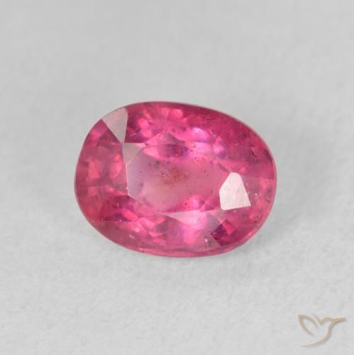 9,17 ctw natürlicher Dunkelpink Rubin, Oval, VS-SI