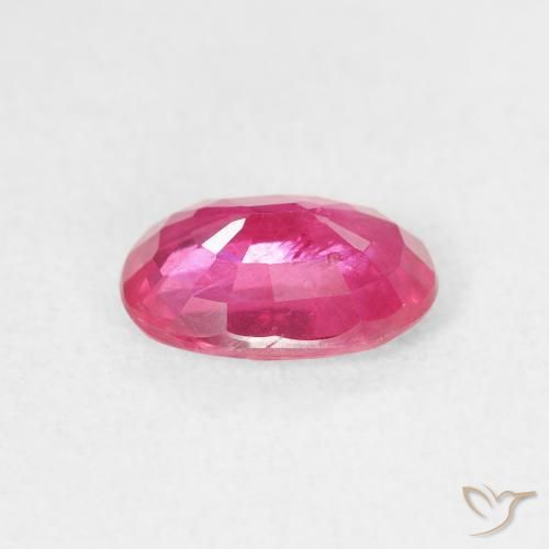 9,17 ctw natürlicher pink Rubin, Oval, VS-SI