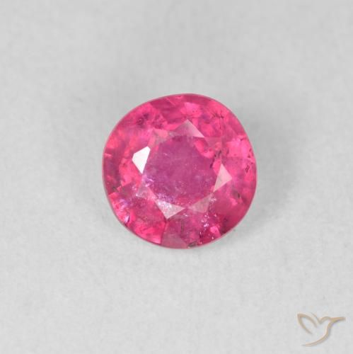 1.28ct Natürlicher Mittelrosa Rubin, Runden, VS-SI