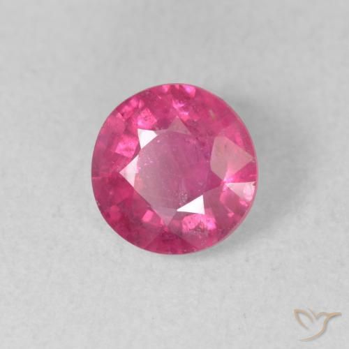 9,17 ctw natürlicher pink Rubin, Runden, VS-SI