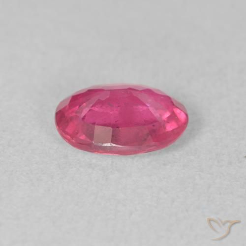 9,17 ctw natürlicher Tiefes Magenta Rubin, Oval, VS-SI