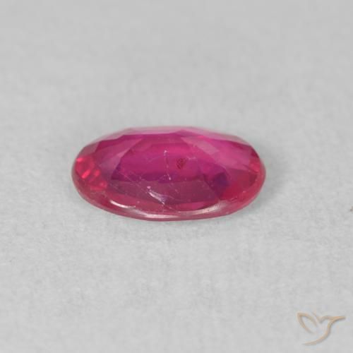 9,17 ctw natürlicher Mittelrot Rubin, Oval, VS-SI