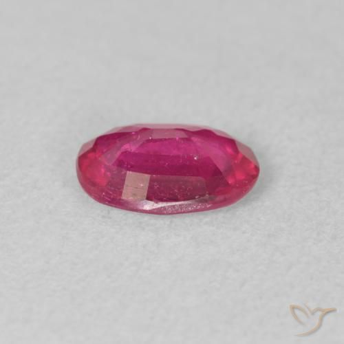 9,17 ctw natürlicher rötlich-rosa Rubin, Oval, VS-SI