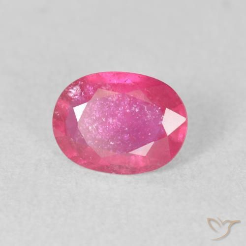 9,17 ctw natürlicher pink Rubin, Oval, VS-SI