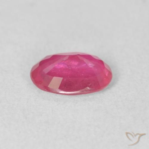 9,17 ctw natürlicher pink Rubin, Oval, VS-SI
