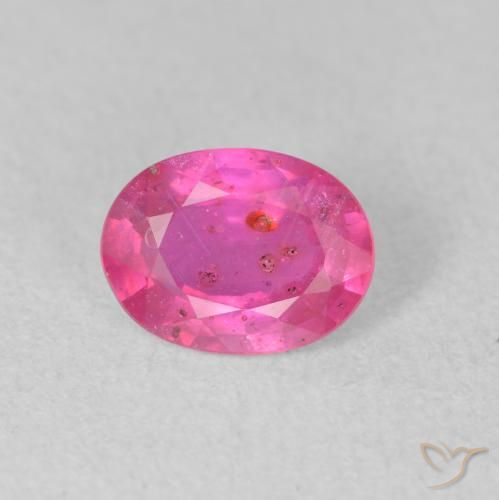 1.45ct Natürlicher pink Rubin, Oval, VS-SI