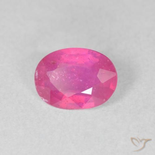 9,17 ctw natürlicher pink Rubin, Oval, VS-SI