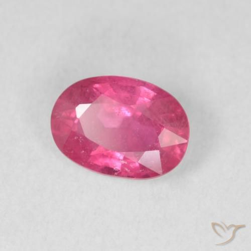 9,17 ctw natürlicher Tiefes Magenta Rubin, Oval, VS-SI