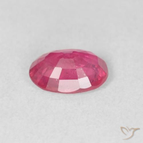 9,17 ctw natürlicher Tiefes Magenta Rubin, Oval, VS-SI