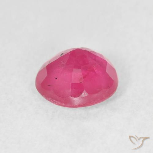 9,17 ctw natürlicher Tiefes Magenta Rubin, Runden, VS-SI