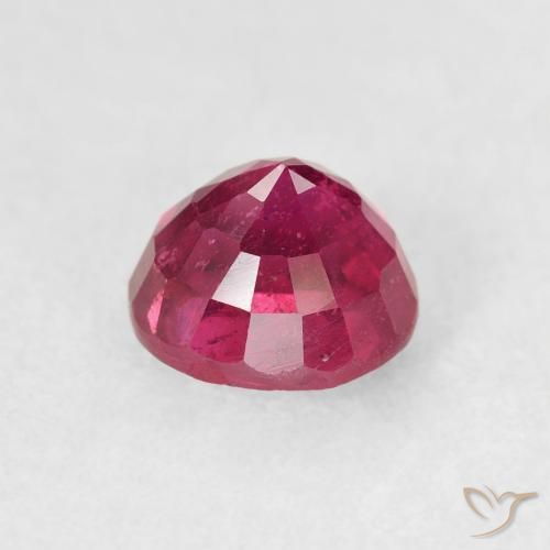 9,17 ctw natürlicher Medium Dark-Pink Rubin, Runden, VS-SI