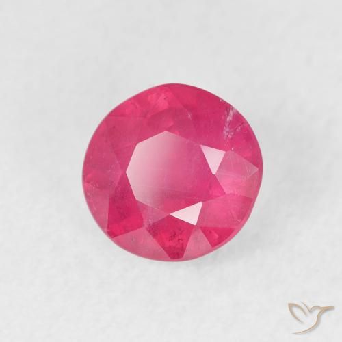 9,17 ctw natürlicher pink Rubin, Runden, VS-SI