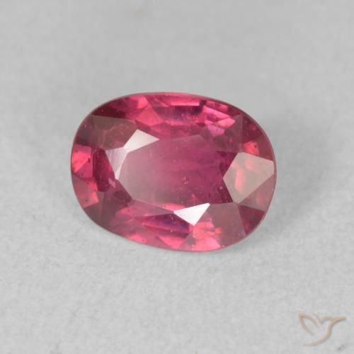 9,17 ctw natürlicher Rosaig-rot Rubin, Oval, VS-SI