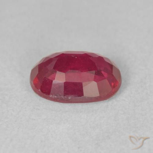 9,17 ctw natürlicher Rosaig-rot Rubin, Oval, VS-SI