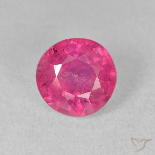 1.93ct Natürlicher Hellrot Rubin, Runden, VS-SI