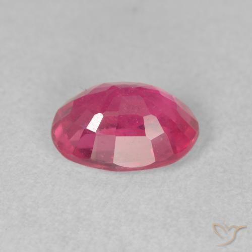 9,17 ctw natürlicher Mittelrosa Rubin, Oval, VS-SI