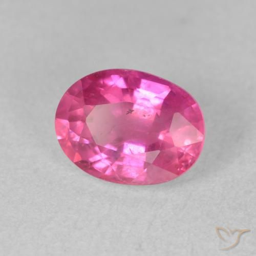 9,17 ctw natürlicher Tiefes Magenta Rubin, Oval, VS-SI