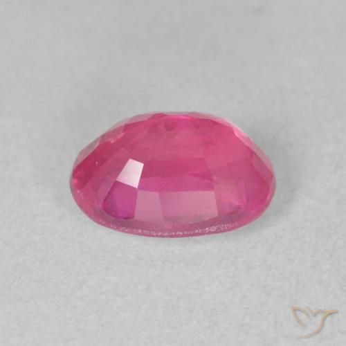 9,17 ctw natürlicher Tiefes Magenta Rubin, Oval, VS-SI