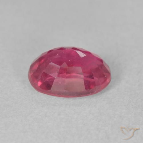9,17 ctw natürlicher Dunkelpink Rubin, Oval, VS-SI