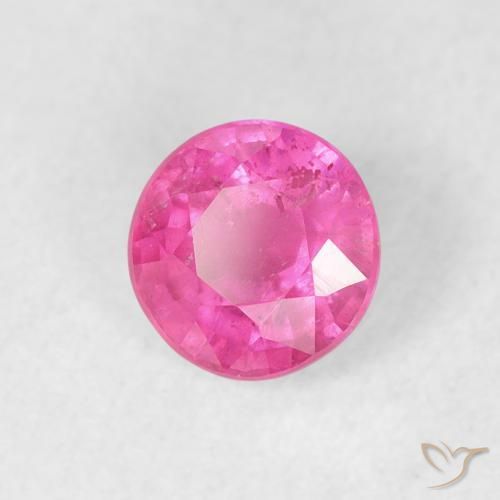 9,17 ctw natürlicher pink Rubin, Runden, VS-SI