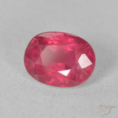 9,17 ctw natürlicher Rosaig-rot Rubin, Oval, VS-SI