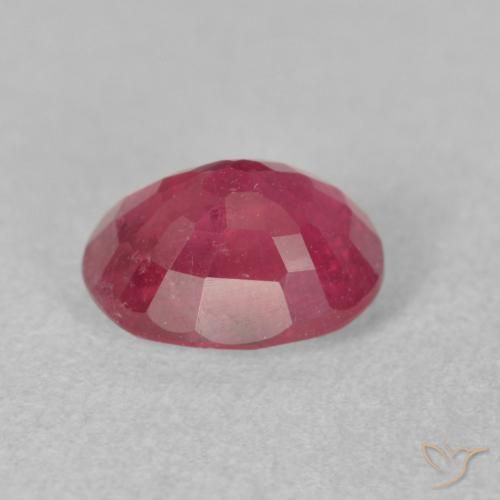 9,17 ctw natürlicher Rosaig-rot Rubin, Oval, VS-SI