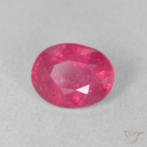 9,17 ctw natürlicher Mittelrosa Rubin, Oval, VS-SI
