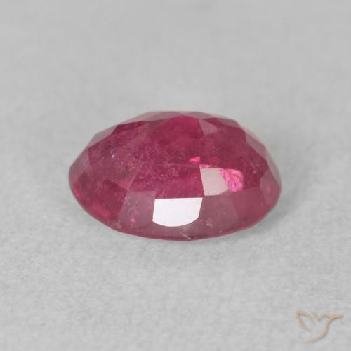 9,17 ctw natürlicher Rosaig-rot Rubin, Oval, VS-SI