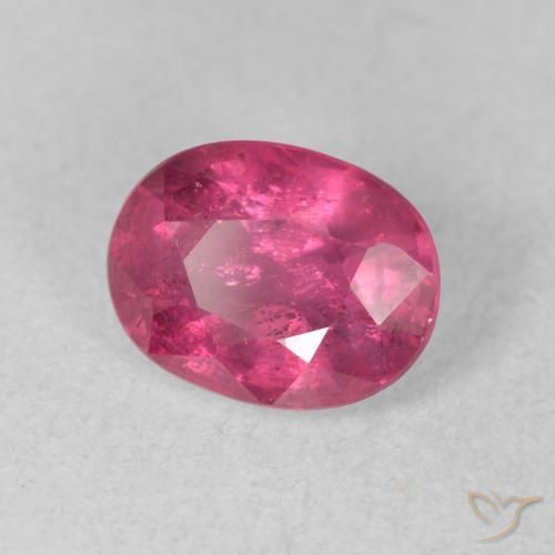 9,17 ctw natürlicher Dunkelpink Rubin, Oval, VS-SI