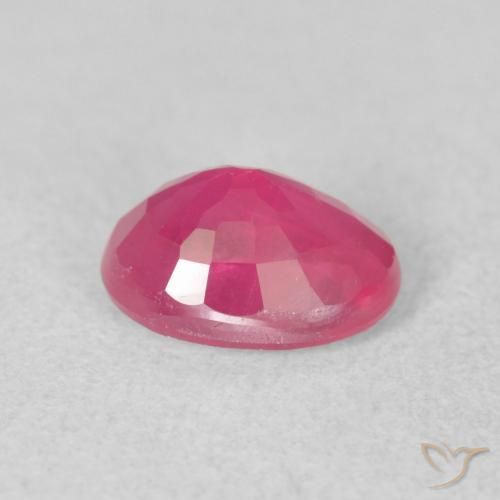 9,17 ctw natürlicher Rosaig-rot Rubin, Oval, VS-SI