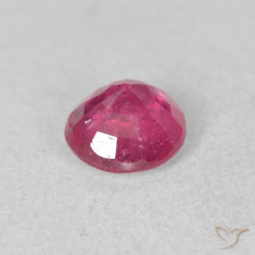 9,17 ctw natürlicher pink Rubin, Runden, VS-SI