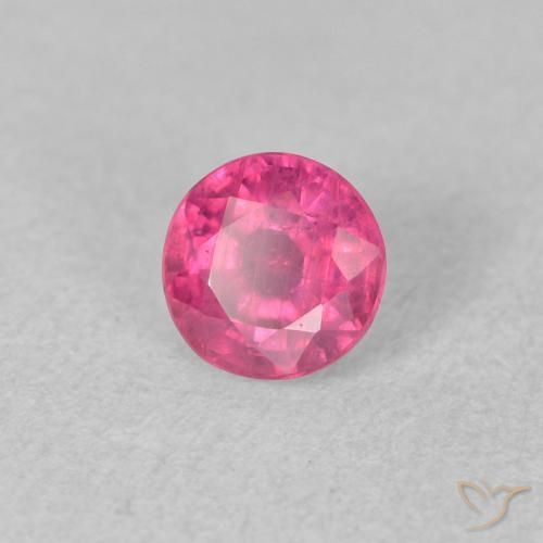 9,17 ctw natürlicher pink Rubin, Runden, VS-SI