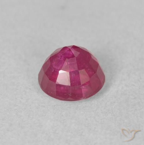 9,17 ctw natürlicher rötlich-rosa Rubin, Runden, VS-SI